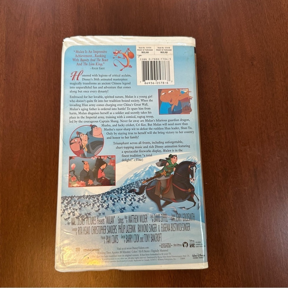 Disneys Masterpiece Collection Vintage VHS Tapes Qty 5 total as Shown in photo - Picture 9 of 16